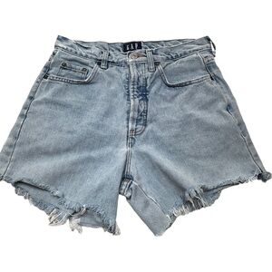 GAP DENIM DISTRESSED SHORTS WOMENS SIZE 9/10